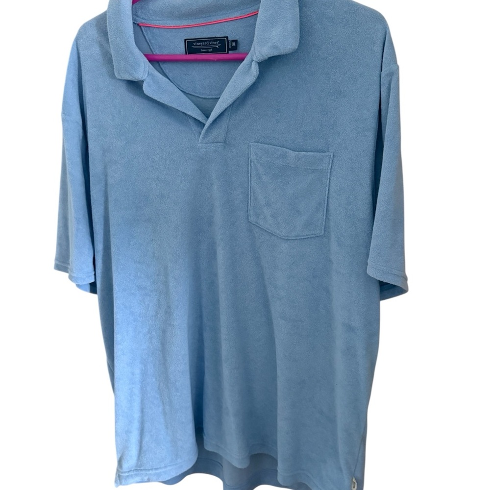 Men's Light Blue Polo Shirt